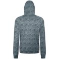 thumbnail image 3 of Men's Levelwear Gray Vancouver Canucks Albatross Raglan Pullover Hoodie, 3 of 3