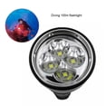 thumbnail image 2 of Sonducket Linterna DX4S 100M resistente al agua, duradera, antideslizante, Micro lámpara, luces fuertes, tiro largo, iluminación exterior, buceo Estufas de camping Sonducket OD029673-01, 2 of 6