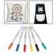 thumbnail image 3 of 12 Uds rotuladores de sublimación bolígrafos para colorear escritura punta fina bolígrafos de pintura dibujo infusibles para zapatos bols 10 mm 20 mm perfecl Rotuladores de sublimación, 3 of 8