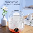 thumbnail image 4 of LNGOOR 3LHumidifiers For Bedroom Top Cool Mist Essential Oil Diffuser Humidifiers For Family Plants ry Humidifier For Large Room Last Up To 10Hours Colorful Light, 4 of 9