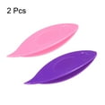 thumbnail image 3 of Uxcell Tatting Shuttles 63x17x10mm Colorful Plastic Shuttles Supplies 2 Pack, Pink Purple, 3 of 5