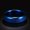 Blue, variant on Frosted Stainless Steel Ring 6mm Unisex Band Gift Box