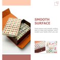 thumbnail image 3 of LEEYNEER OFFIGAM 1Set Chinese Mahjong Game Kit Assorted Color Easy to Clean and, 3 of 8