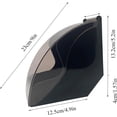 thumbnail image 2 of XKONG Coffee Filter Holder, Coffee Filter Paper Holder Storage Dispenser Rack with Dustproof Cover for #1#2#4 V60 Cone Coffee Filters Paper (Black), 2 of 8