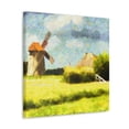thumbnail image 2 of Windmill in Monet Light - Canvas, 2 of 10