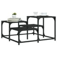 thumbnail image 1 of vidaXL Coffee Table Black 68x68x40 cm Engineered Wood, 1 of 5