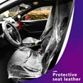 thumbnail image 3 of 100 pieces of disposable plastic car seat covers, 3 of 5
