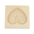 thumbnail image 4 of Wooden Cookie Mold With Rose And Leaves Design For Baking Reusable & Easy Clean Beechwood Biscuit Press Stamp, 4 of 6
