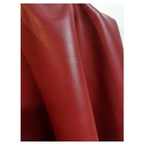 Burgundy Soft Faux Leather Fabric PU (Peta Approved Vegan) Leather Fabric Sheet Synthetic Pleather 0.9 mm Nappa Sold by The Yard Soft Smooth Upholstery (Burgundy, by The Yard)