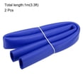 thumbnail image 2 of 2 piezas de tubo de aislamiento de 3.3 pies, diámetro interno de 1 pulgada (25 mm) y diámetro externo de 1 5/16 pulgadas (33.6 mm), tubo de espuma para agarre, azul, 2 of 7
