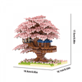 thumbnail image 6 of 2229Pieces Mini Building Blocks Set for Adults, Flower Tree Building Set with Micro Bricks Model for Home Decor & Christmas Birthday Gifts(Violet), 6 of 6