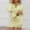 Green, variant on Dianli Gifts Set Two Piece Sets Women's V Neck Striped Long Sleeve Top And Drawstring Short Skirt Matching Set Lightweight Breathable Casual Lounge Beach Outfit Two Piece Set