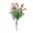 A002- Pink, variant on Faux Flower Bouquet, Artificial Floral Greenery for Home & Outdoor, Fuchsia Decor with Realistic Petals, Living Room Patio Garden Balcony - 1PC