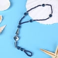 thumbnail image 3 of Solid Navy Blue Beach Barefoot Sandals, 3 of 4