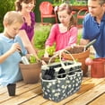 thumbnail image 4 of LKZQHMC Garden tool Bag,8 Pockets Gardening Bag,Heavy Duty Oxford Garden tote Caddy (tools NOT Included),Gardening tool Kit Holder for Indoor and Outdoor,Grey, 4 of 8