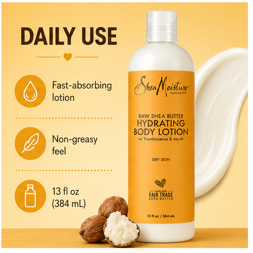 SheaMoisture Raw Shea Butter Body Lotion photo 3