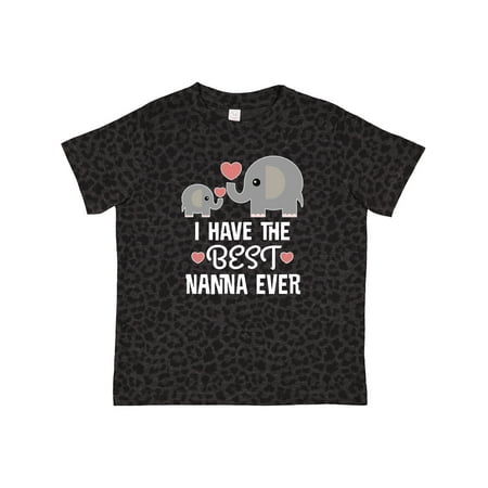 

Inktastic Best Nanna Ever Grandchild Gift Toddler Boy or Toddler Girl T-Shirt
