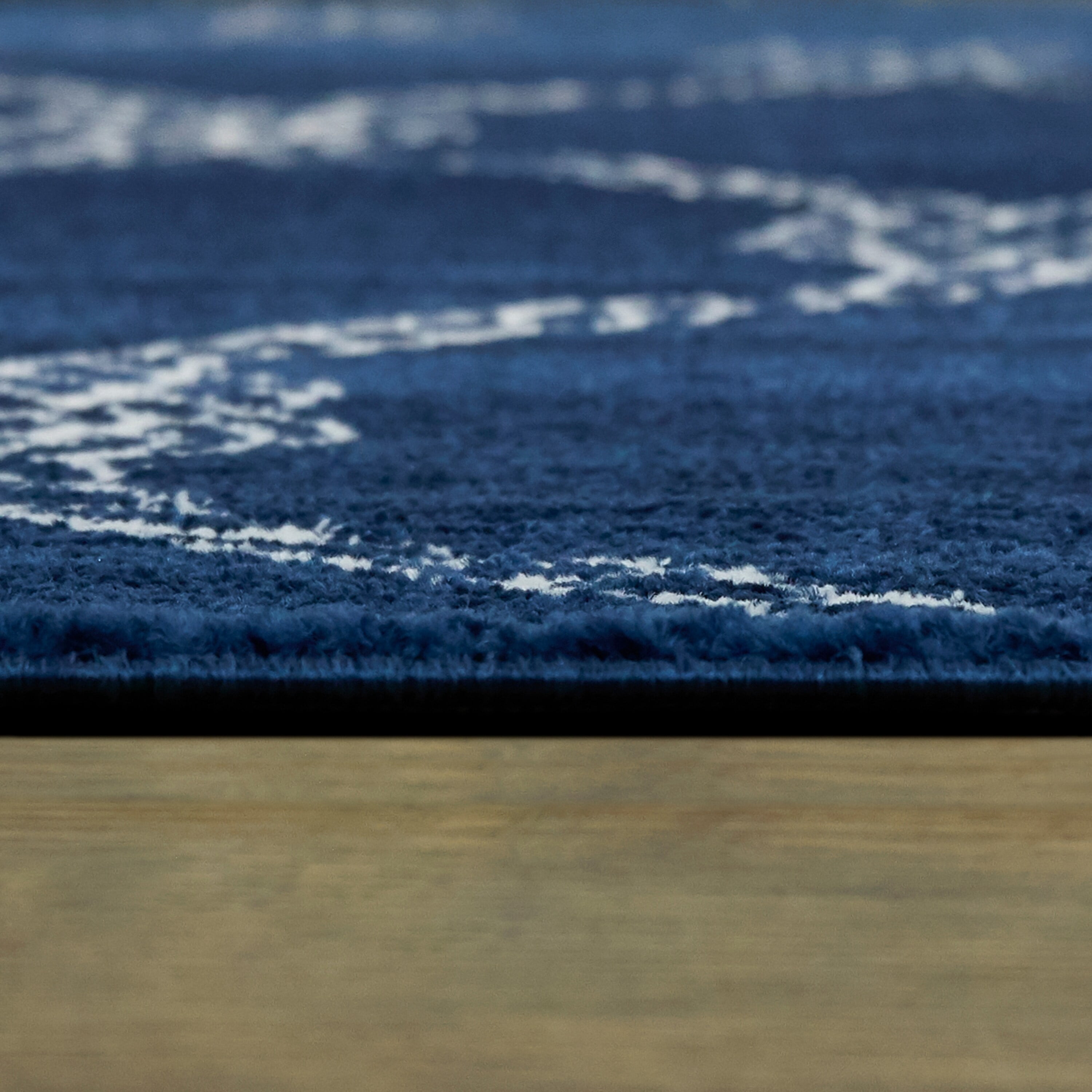 Balta Fischer Nautical Trellis Coastal Area Rug Navy 2'7" x 7' Runner 6' Runner, 8' Runner Navy