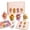 Flower Elf1, variant on 3D Beaded Elf DIY Kit, 4-Piece Fantasy Beaded Ornament Craft Set, Complete Beading Kit with Tools for Handmade Decor Making (Sky Elf)