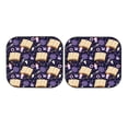 thumbnail image 7 of Fotbe Lavender Flowers 2-Piece Car Windshield Sun Shade | Sun Blocker for Car Windshield | Foldable Automotive Interior Accessories for Sun Protection-Medium, 7 of 7