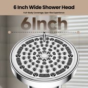 JOMOO Filtered Shower Head for Hard Water, Shower Filter with High Performance, Water Softener Showerhead, Reduces Dry Itchy Skin & Hair
