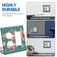 thumbnail image 5 of Combination Toggle Light Switch/Duplex Receptacle Pioneer Floral Outlet Wall Plate Cover,1 Duplex 1 Rocker 4.6" x 4.6”,Polycarbonate Thermoplastic,Home Decor for Kitchen Living Room Bedroom, 5 of 7
