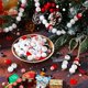 thumbnail image 2 of Muñeco de nieve navideño, abalorios de madera Yulejo, 180 piezas, DIY, 2 of 7