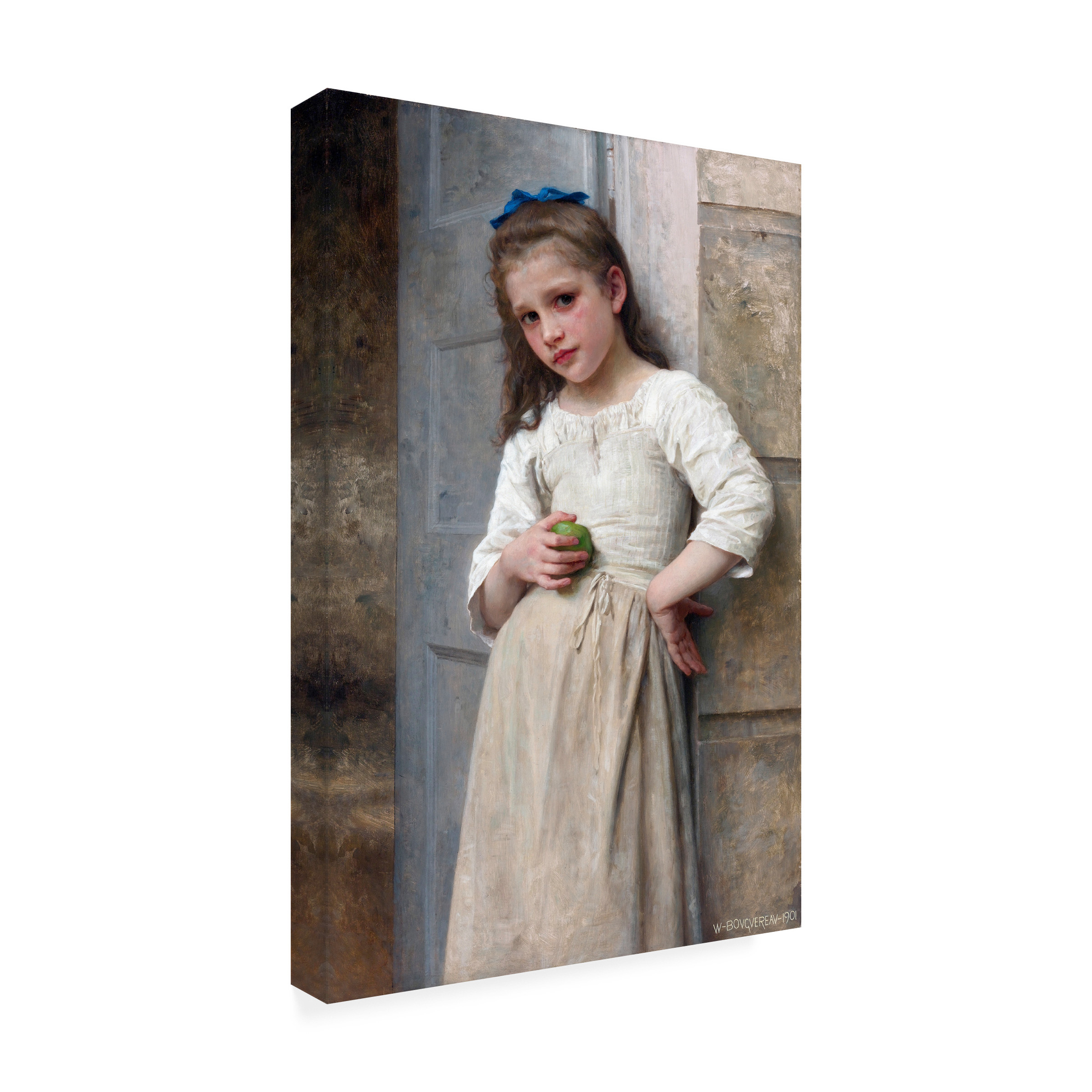 Botticelli 'Yvonne Sur Le Pas De La Porte' Canvas Art