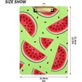 thumbnail image 3 of FMSHPON Watermelon Slices Clipboard Hardboard Wood Nursing Clip Board and Pull for Standard A4 Letter 13x9 inches, 3 of 8