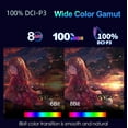 thumbnail image 2 of Portable display 18.0-inch 2.5K laptop HDMI Computer mobile game expansion ips screen 144Hz, 2 of 5