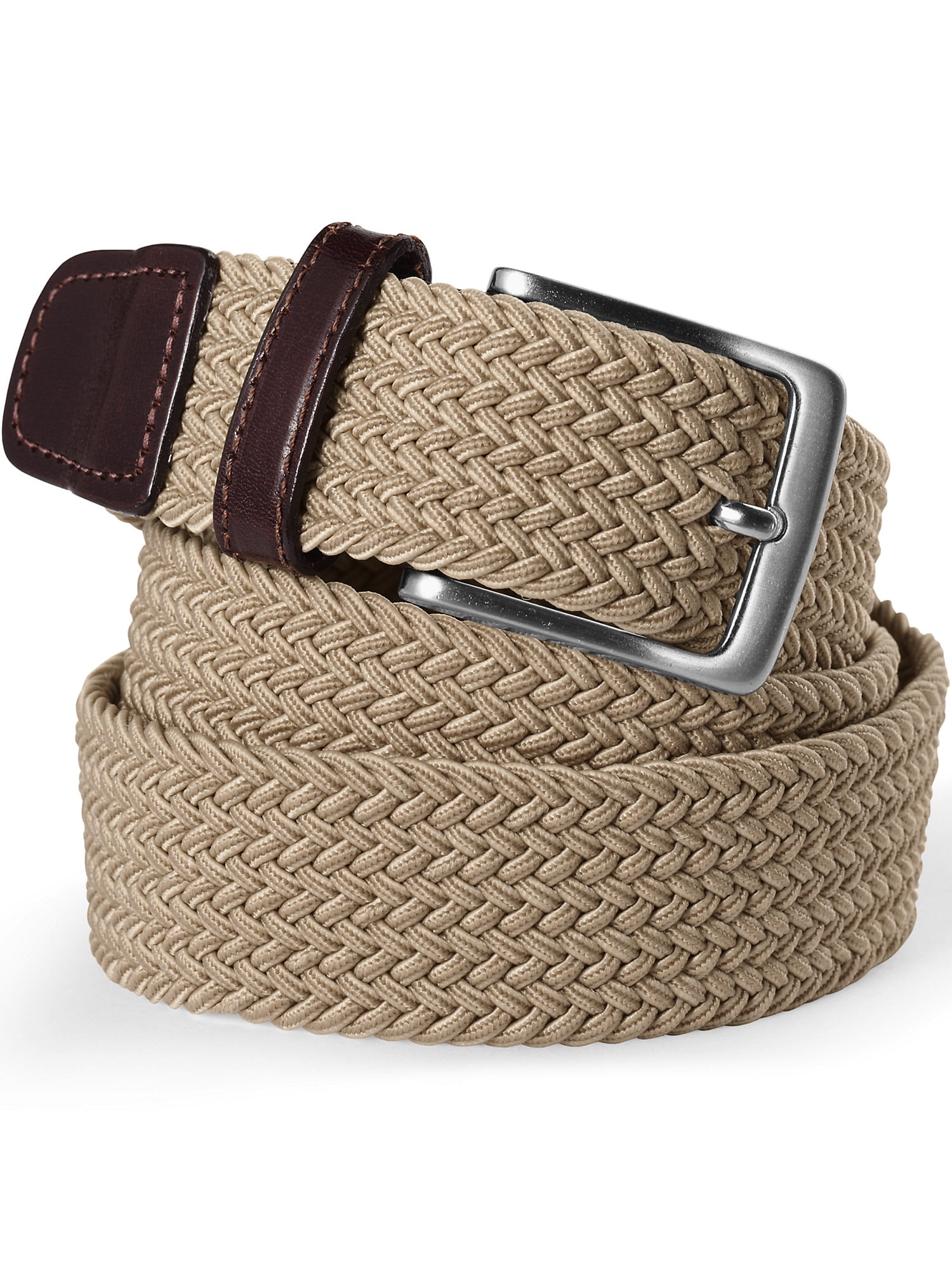Lands' End Men's Elastic Braid Belt