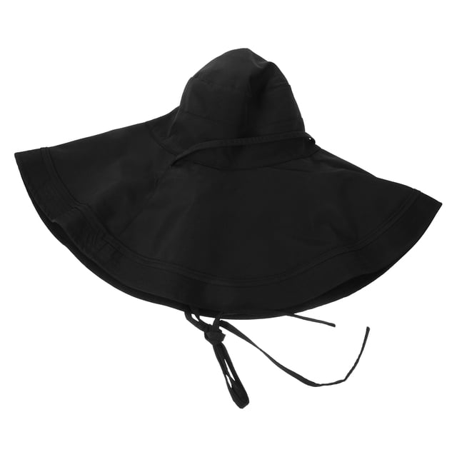 Hytrove Sombrero Plegable Mujer Con Extra Ancha Para Sol Moderno En Color Negro