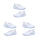 thumbnail image 5 of Minnieouse Zapatillas de deporte de malla para mujer, zapatos de cristal a la moda, calcetín informal, zapatillas de deporte con diamantes de Type1 NO1, 5 of 6