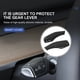 thumbnail image 4 of Cubierta De Cambio De Marchas Cubierta Interior de palanca de cambios de silicona para coche Tesla Model 3 Model Y (negro), 4 of 7