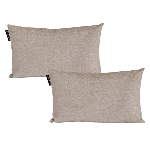 Cojin Riñonera Decorativa Rectangular Set de 2 Niz Arena