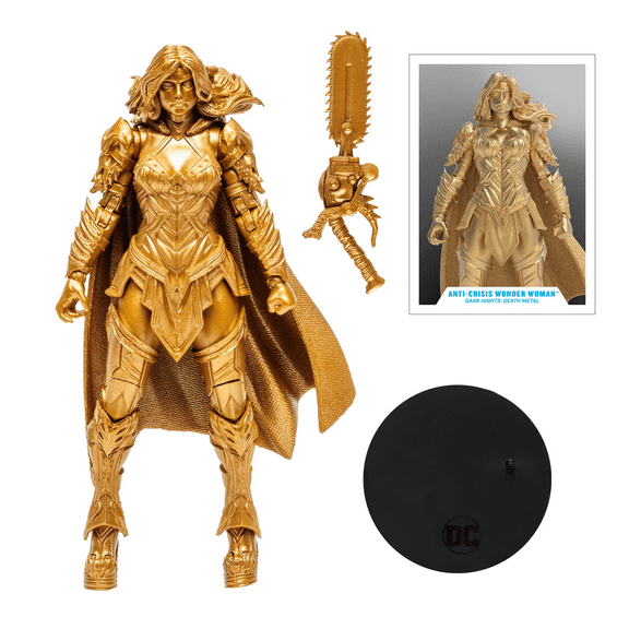 DC Multiverse Anti-Crisis Wonder Woman Action Figure Gold Label 7"