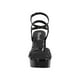 thumbnail image 4 of Zapatilla Plataforma Mujer Vestir Miracol Charol Moda negro 23.5, 4 of 4