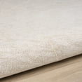 thumbnail image 6 of Harlow Hill Villa 6' Round Cream Abstract Performance Indoor Area Rug, 6 of 7