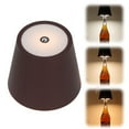 thumbnail image 1 of Lámpara De Botella De Vino, Lámpara De Mesa De 3 Colores, Lámpara De Escrito Inalápmbrica, Lámpara De Mesa LED INALAMBRICA, Control Táctil, Continua Regulable, Regulable, 1 of 7