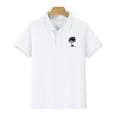 thumbnail image 5 of XXWXYD Girls Boys 𝐏𝐨𝐥𝐨 Shirts for Sports Tennis School, Uniform Short Sleeve Collared Shirt, Quick-Dry Graphic T-Shirts with Wrinkle-Resistant, 5 of 8