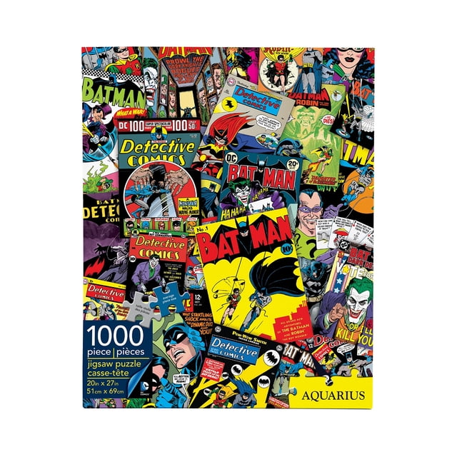 Rompecabezas AQUARIUS DC Comics Batman Collage 1000 piezas