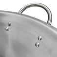 thumbnail image 3 of 22'' x 7-1/2'' x 13'' Flat Surface Carnitas Cazo Pot Pan Outdoors Cooking Wok Stainless Steel, 3 of 4