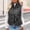 Black, variant on Pink Womens Sweaters Fall Winter Clothes Sleeveless Casual 2026 Winter Warm Outwear Full-Zip Jacket Crew Neck Lightweight Sweaters Raglan Long Sleeve Shirts Fall Fashion Tops S