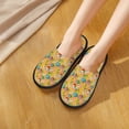 thumbnail image 6 of Fotbe Easter Pattern Women's Fuzzy Slippers Plush Slippers Fluffy Winter House Shoes Indoor and Outdoor-Large, 6 of 8