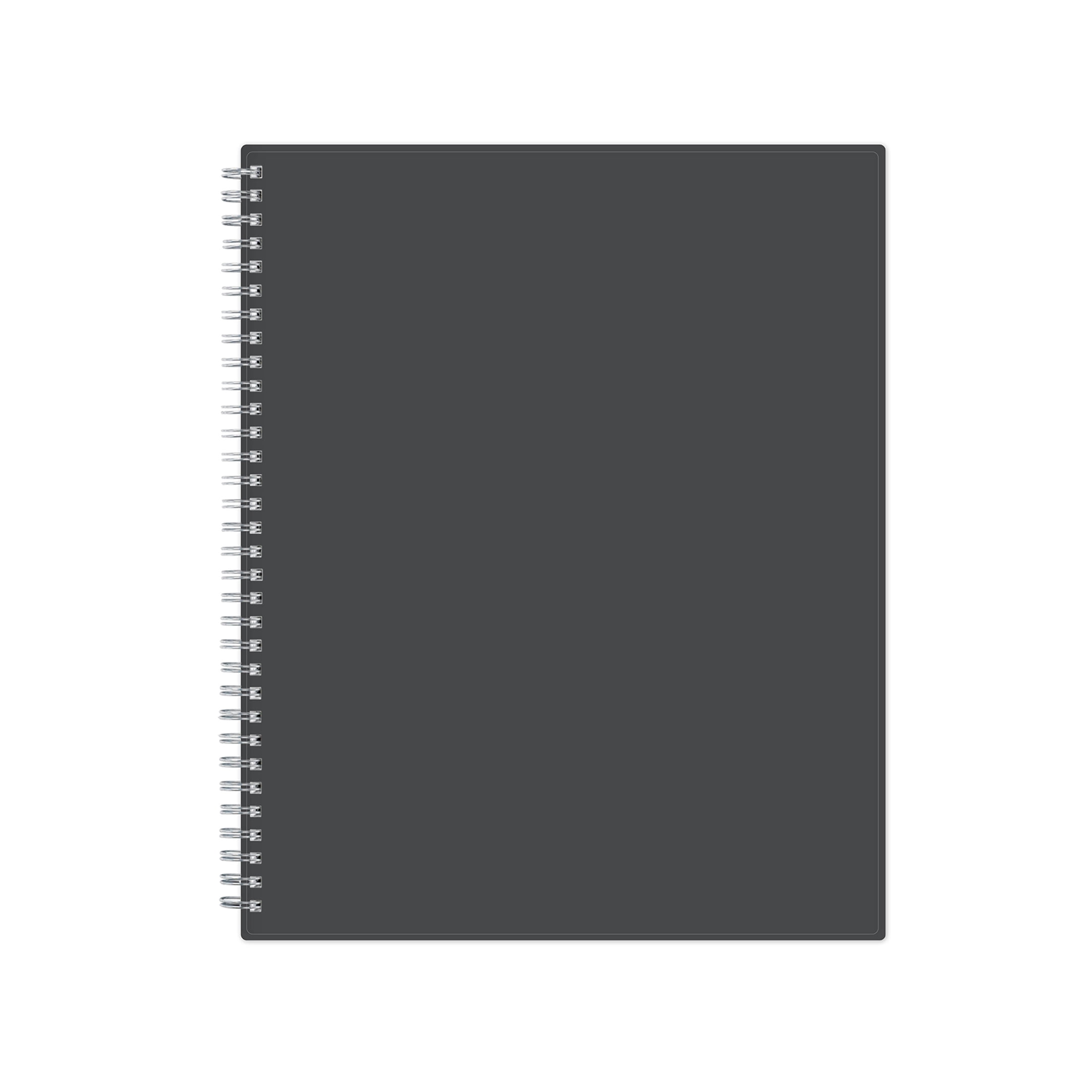 Notebook, 8.5x11, Blue Sky, Charcoal