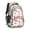 Fireman and Sign, variant on Fireman and Hose Orange Pattern Cute School Backpack Bag with Padded Back and Adjustable Shoulder Straps 16.9 X 12.6 X 5.9 Inches
