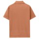thumbnail image 4 of Blusa y camisa de manga corta con cuello vuelto Camisa de punto a rayas de verano para hombre con cuello en contraste y camisa hueca de manga corta Camiseta/camisa de manga corta con cuello vuelto Top, 4 of 5
