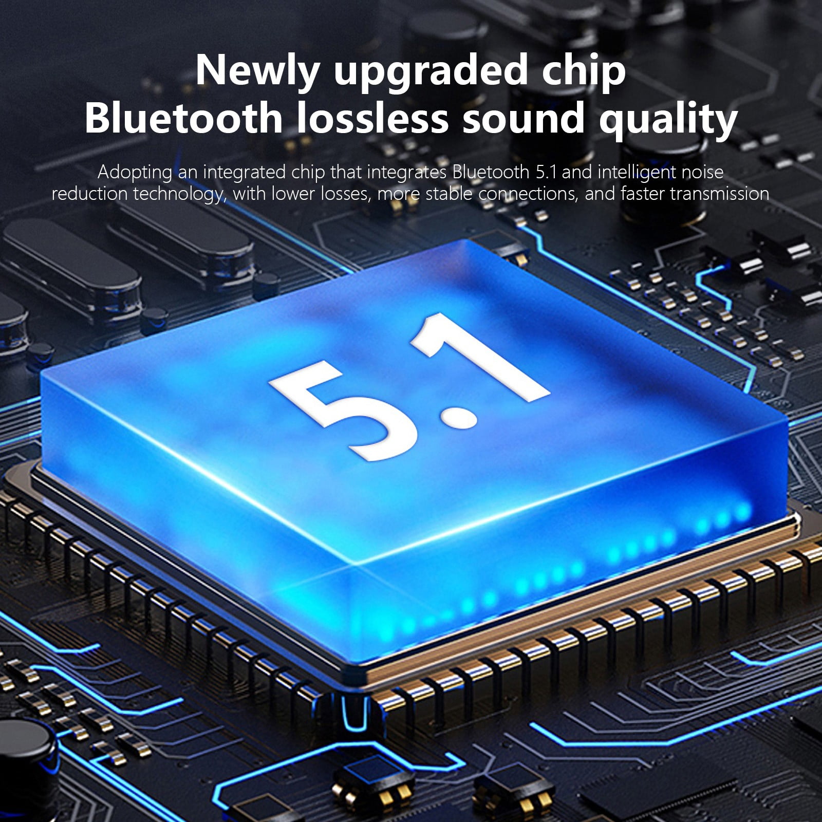 Uandlove Bluetooth Headset for Cell Phone,Over Ear Bluetooth Headphones Wireless Headset With Built-in Mic Soft Earmuffs Retractable Support Connecting Audio Cable,Blue