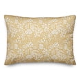 thumbnail image 2 of Creative Products Yellow Dainty Floral 20 x 14 Spun Poly Pillow, 2 of 3