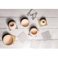 thumbnail image 2 of Modern Twist, Coasters, Marble Design, Grey Set of 4, 2 of 6